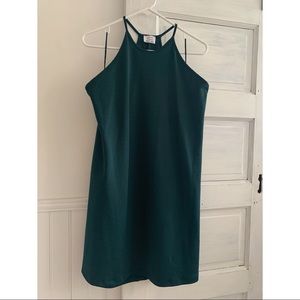 Zara high neck halter dress